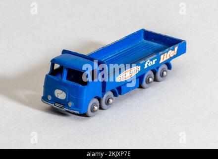 Klassische Lesney Matchbox-Fahrzeuge Stockfoto