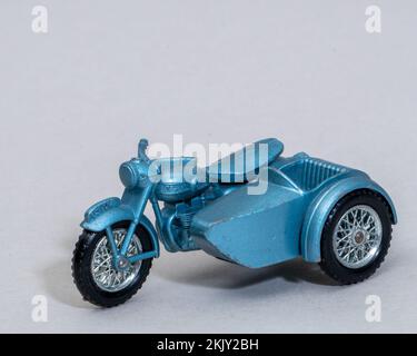 Klassische Lesney Matchbox-Fahrzeuge Stockfoto