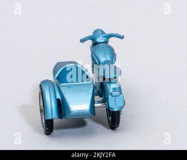 Klassische Lesney Matchbox-Fahrzeuge Stockfoto
