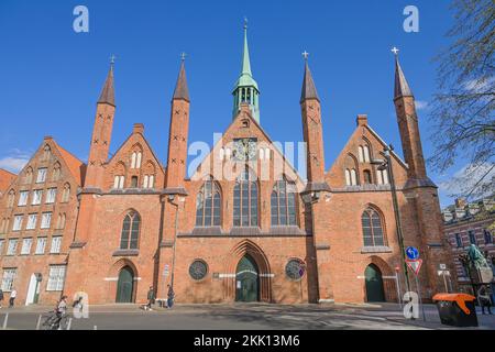 Heiligen-Geist-Krankenhaus, Koberg, Lübeck, Schleswig-Holstein, Deutschland Stockfoto