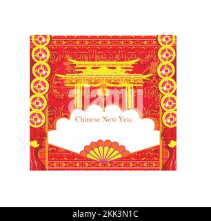 Mid-Autumn Festival für Chinese New Year Stock Vektor