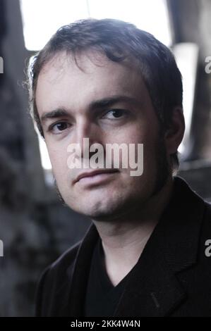 Rob Thompson aus DEN GESCHICHTEN, die am 26. September 2004 in Glyn Corrwg fotografiert wurden. Bild: ROB WATKINS Stockfoto