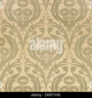 Textilfragment (c 1900) von William Morris Stockfoto