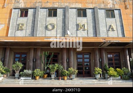 Cinema Roma in Asmara in Eritrea Stockfoto