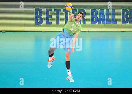 Jan Kozamernik (Slowenien). Volleyball-Weltmeisterschaft 2022. Viertelfinale Stockfoto