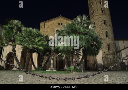 Basilika di Sant'Apollinare Nuovo, Ravenna Stockfoto