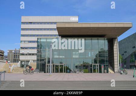 Studentenservicezentrum Karo 5, Technische Universität, Karolinenplatz, Darmstadt, Hessen, Deutschland, Europa Stockfoto