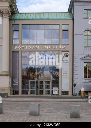 Potsdamer Museum am Alter Markt, Potsdam, Brandenburg, Deutschland, Europa Stockfoto