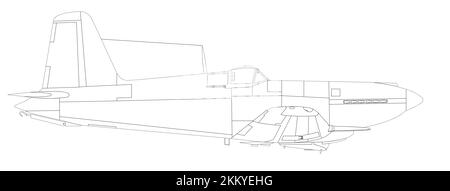 Blackburn Firebrand TF Mk II Stockfoto