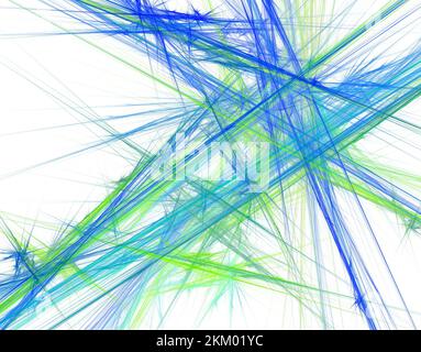 Abstrakte fraktale Grafiken. Designelement. Mehrfarbiger Hintergrund Stockfoto