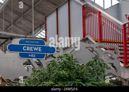 Bahnhof Crewe, Cheshire, England, UK Stockfoto