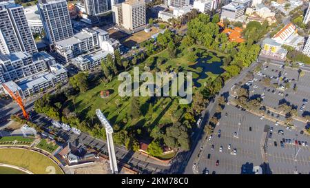 Queens Gardens, Perth, WA, Australien Stockfoto