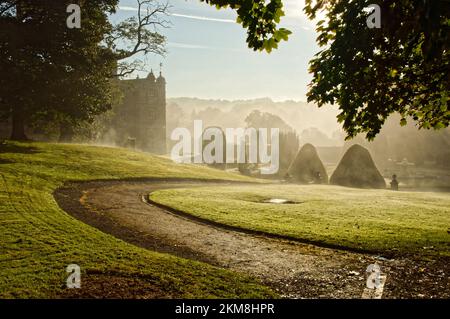 Keele University Gelände Stockfoto