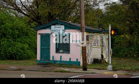 Jones Beauty Salon in Memphis - MEMPHIS, USA - 07. NOVEMBER 2022 Stockfoto