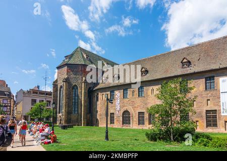 Colmar (Colmer, Kolmar) : Unterlinden Museum, Altstadt Elsass, Haut-Rhin Oberelsass, Frankreich Stockfoto