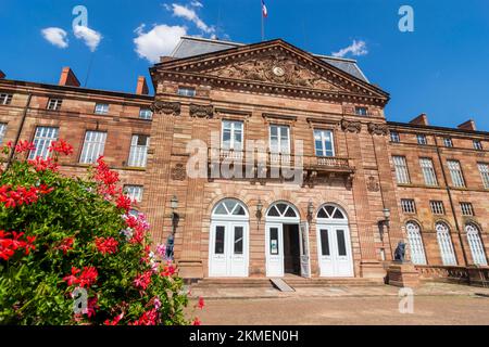 Saverne (Zabern, Zawere): Schloss Château des Rohan im Elsass, Bas-Rhin (Unterelsass), Frankreich Stockfoto