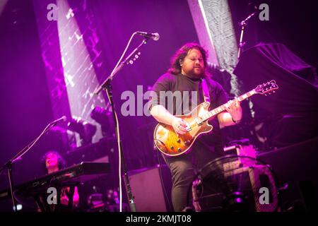 Mammoth WVH im Concerto al Mediolanum Forum di Assago (MI). Foto di Davide Merli per www.rockon.it Stockfoto