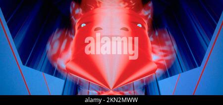 TRON (1982), Regie: STEVEN LISBERGER. Guthaben: DISNEY/Album Stockfoto