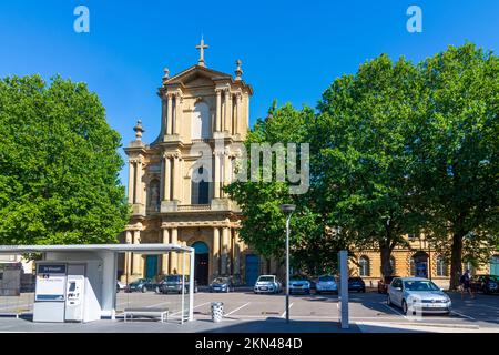 Metz: Abbaye St-Vincent Abbey in Lothringen, Moselle (Mosel), Frankreich Stockfoto