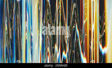 Analoge Störsignalstruktur statisches Rauschen überlagert Grunge Stockfoto
