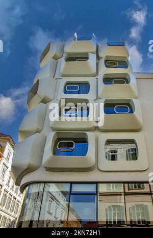 Modernes Gebäude in Graz in Österreich Stockfoto