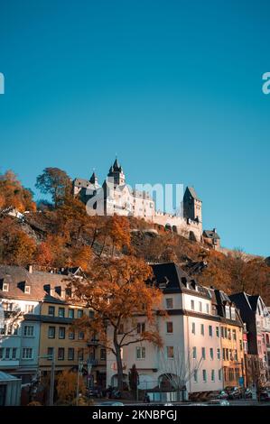 Schloss Altena „Burg Altena“ in Sauerland Deutschland Stockfoto