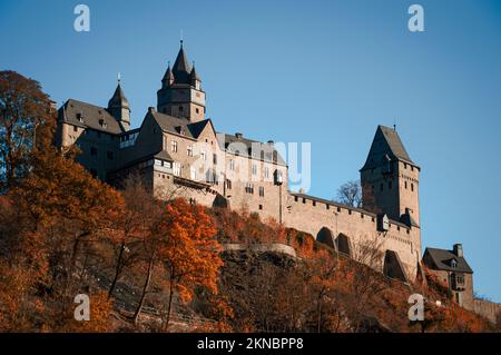 Schloss Altena „Burg Altena“ in Sauerland Deutschland Stockfoto