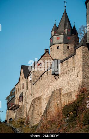 Schloss Altena „Burg Altena“ in Sauerland Deutschland Stockfoto