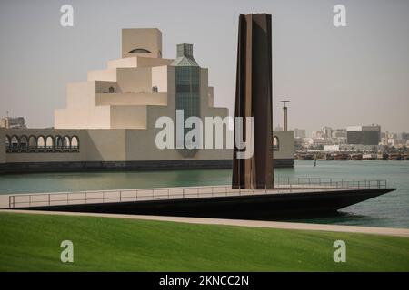 Doha, Katar - 05. März 2022 : Museum für islamische Kunst Stockfoto