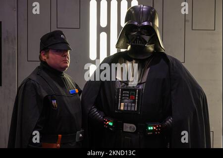 Star Wars Cosplay auf der MCM Comic Con in London Stockfoto