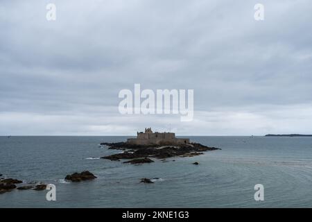 Frankreich, Bretagne, Saint-Malo, 2021-08-18. Illustration des Alltags in der Bretagne. Foto von Martin Bertrand. Frankreich, Bretagne, Saint-Malo le 20 Stockfoto