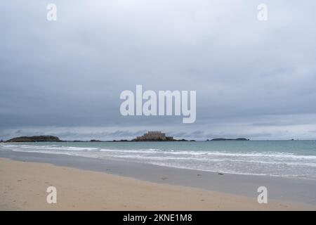 Frankreich, Bretagne, Saint-Malo, 2021-08-18. Illustration des Alltags in der Bretagne. Foto von Martin Bertrand. Frankreich, Bretagne, Saint-Malo le 20 Stockfoto