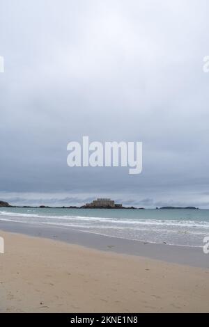 Frankreich, Bretagne, Saint-Malo, 2021-08-18. Illustration des Alltags in der Bretagne. Foto von Martin Bertrand. Frankreich, Bretagne, Saint-Malo le 20 Stockfoto