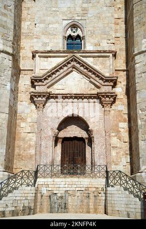 Schloss, Castel del Monte, Stauferkaiser, Frederick II, Apulien, Italien Stockfoto