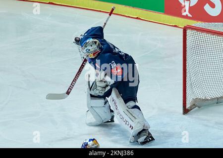 2022/23 Champions Hockey League | RB München gegen EV Zug. BIRKEN aus den Danny (RB München RBM33) Stockfoto