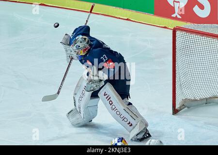 2022/23 Champions Hockey League | RB München gegen EV Zug. BIRKEN aus den Danny (RB München RBM33) Stockfoto