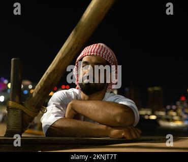 Das Katara International Dhow Festival ist ein jährliches Kulturfestival, inspiriert von Katars reichem maritimen Erbe Doha Qatar 01-12-2022 Stockfoto