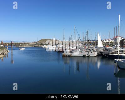 French Creek Harbour in Parksville an der Ostküste von Vancouver Island, British Columbia, Kanada Stockfoto