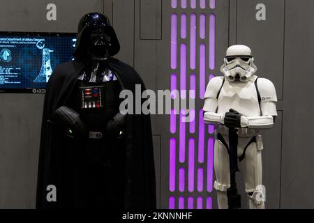 Star Wars Cosplay auf der MCM Comic Con in London Stockfoto