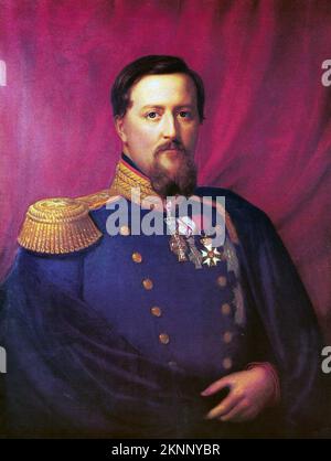 Frederick VII von Dänemark (1808-1863) König von Dänemark von 1848 bis 1863. Stockfoto