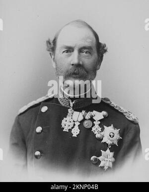 Christian IX (1818-1906) König von Dänemark von 1863 bis 1906 Stockfoto