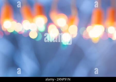 Weihnachtsabend - Urlaub - Abstrakter Hintergrund Stockfoto