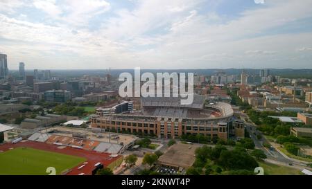 Darrell K Royal-Texas Memorial Stadium - Heimstadion der Longhorns Football-Mannschaft in Austin - AUSTIN, USA - 02. NOVEMBER 2022 Stockfoto