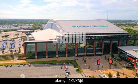 Globe Life Field in Arlington - Heimstadion der Texas Rangers - ARLINGTON, USA - 08. NOVEMBER 2022 Stockfoto