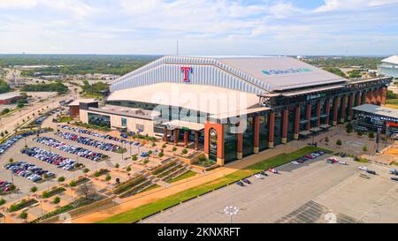 Globe Life Field in Arlington - Heimstadion der Texas Rangers - ARLINGTON, USA - 08. NOVEMBER 2022 Stockfoto