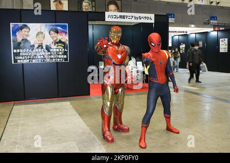 Chiba, Japan. 25.. November 2022. Cosplayers, 25. November 2022 - Veranstaltung : Tokyo Comic Con 2022 auf der Makuhari Messe in Chiba, Japan. Kredit: Michael Steinebach/AFLO/Alamy Live News Stockfoto