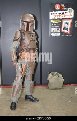 Chiba, Japan. 25.. November 2022. Cosplayer, 25. November 2022 - Veranstaltung: Tokyo Comic Con 2022 auf der Makuhari Messe in Chiba, Japan. Kredit: Michael Steinebach/AFLO/Alamy Live News Stockfoto