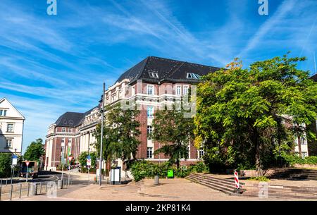 Andreas-Viertel, Düsseldorfer Altstadt in Nordrhein-Westfalen Stockfoto