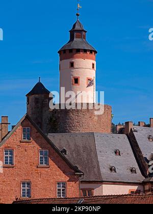 Schloss Büdingen, Keep, Grafschaft Ysenburg, Büdingen, Hessen, Deutschland, Europa Stockfoto