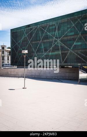 Museum of Memory and Human Rights (oder Museo de la Memoria y los derechos humanos) in Santiago, Chile Stockfoto